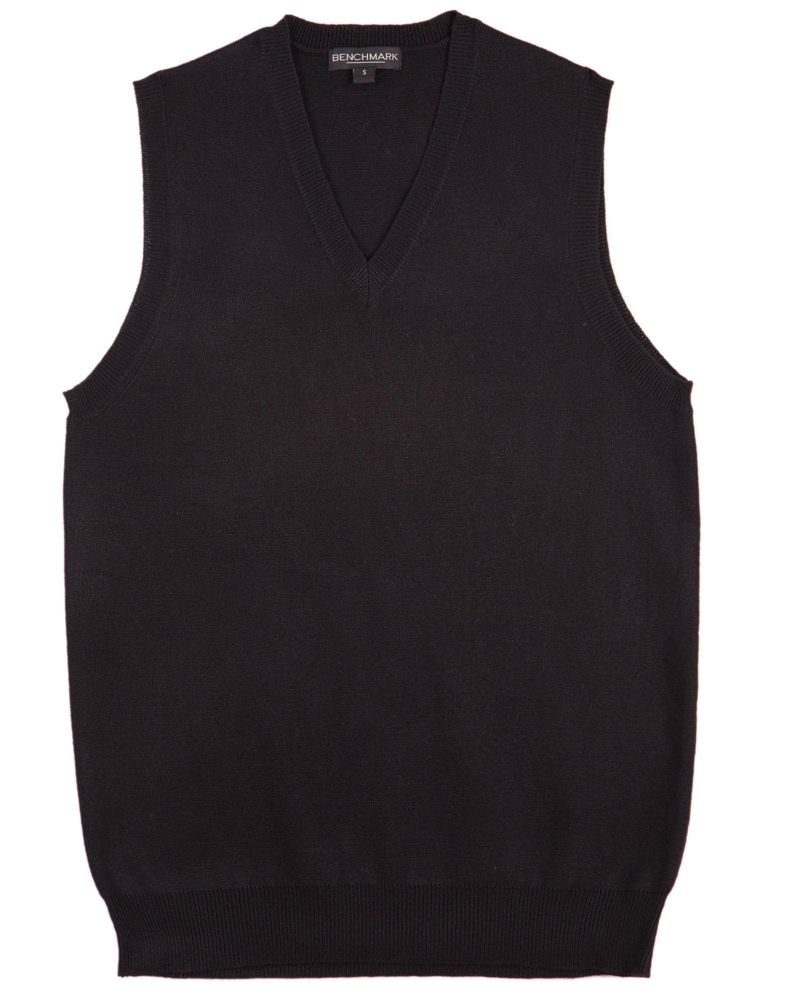 Women's V-Neck Vest - Black