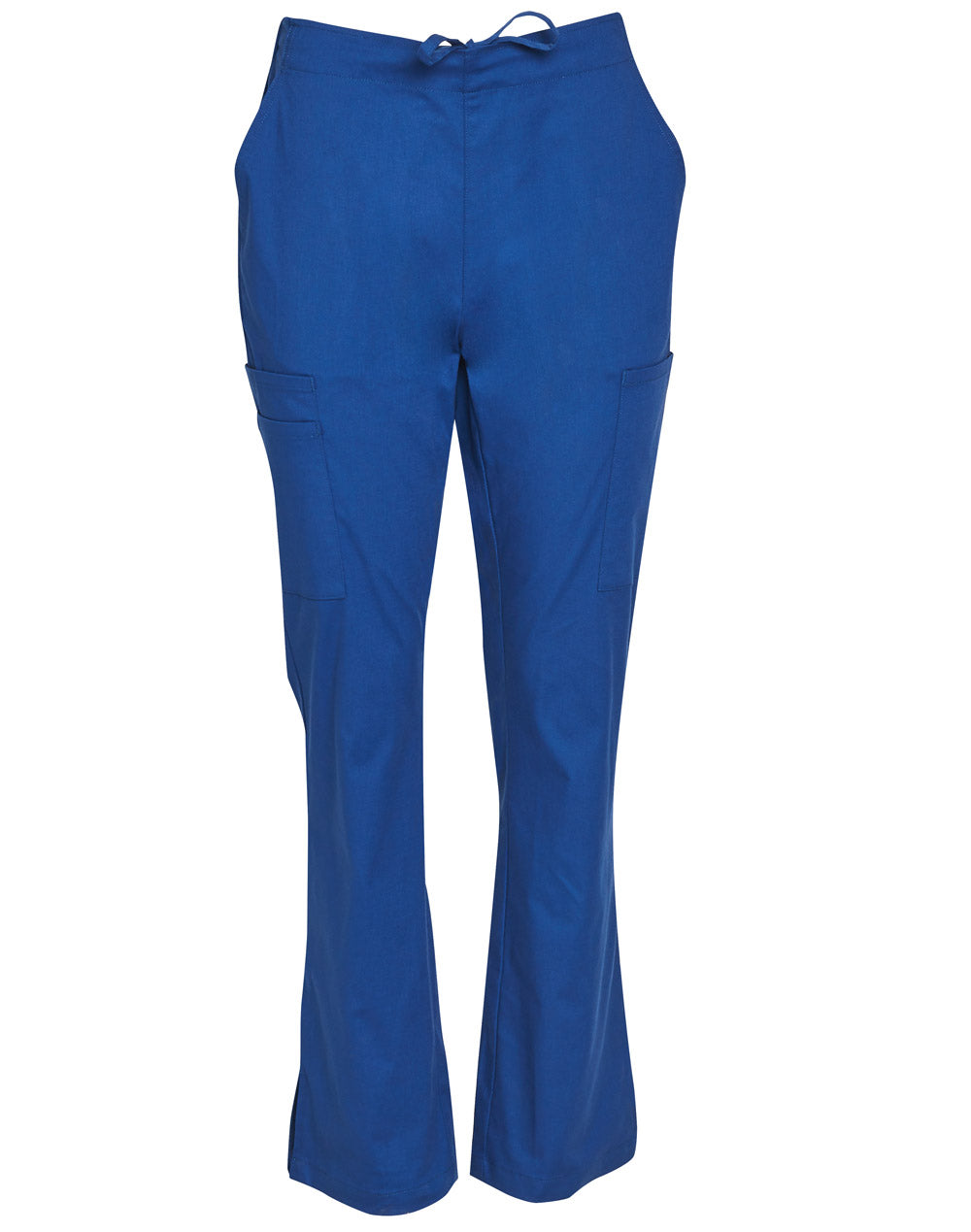 Ladies' Solid Colour Scrub Pants - Royal