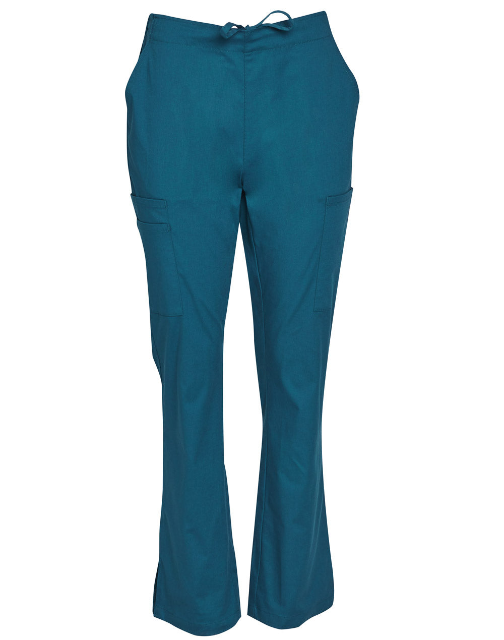 Ladies' Solid Colour Scrub Pants - Teal