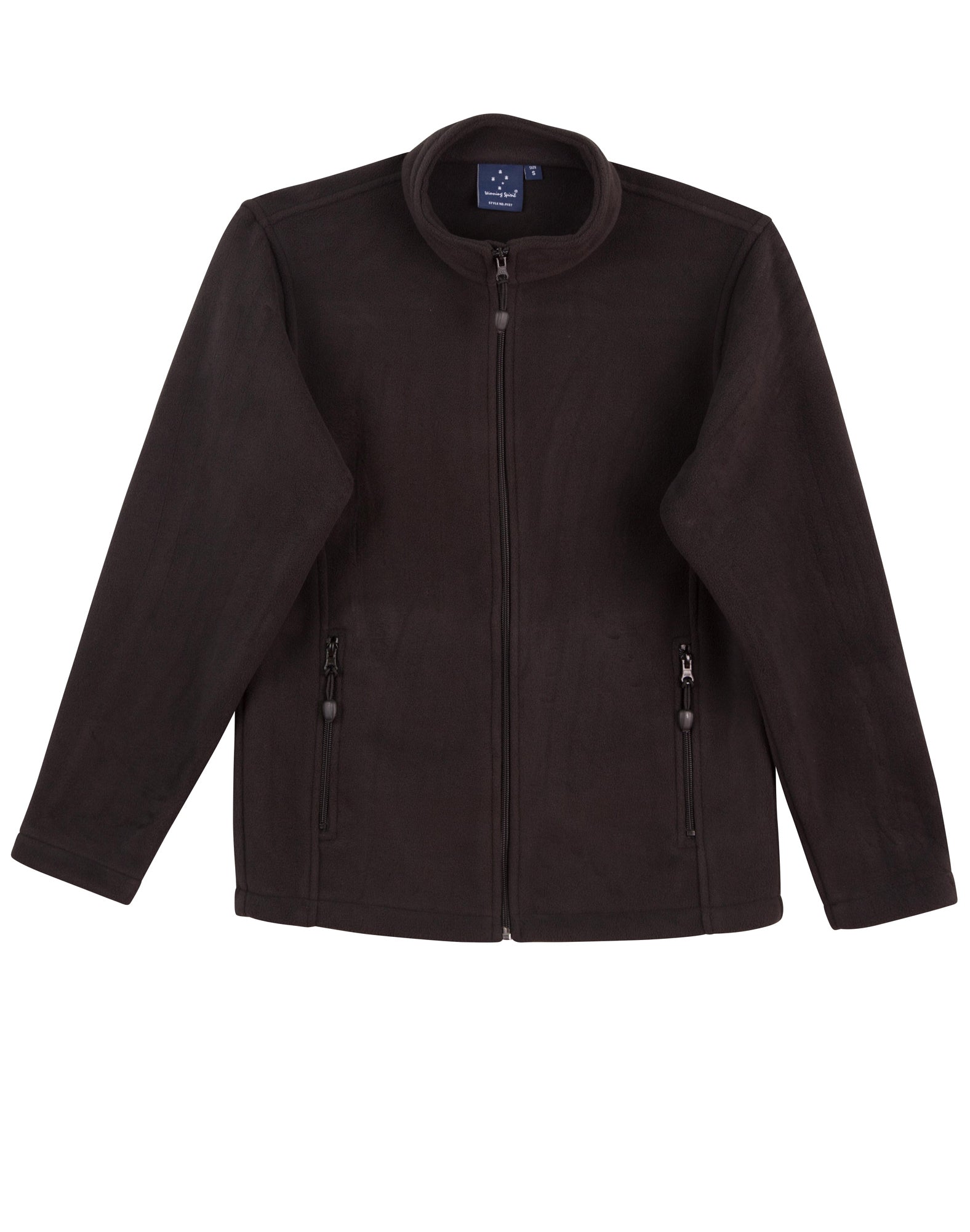 kids bonded P/F full zip jacket - Black