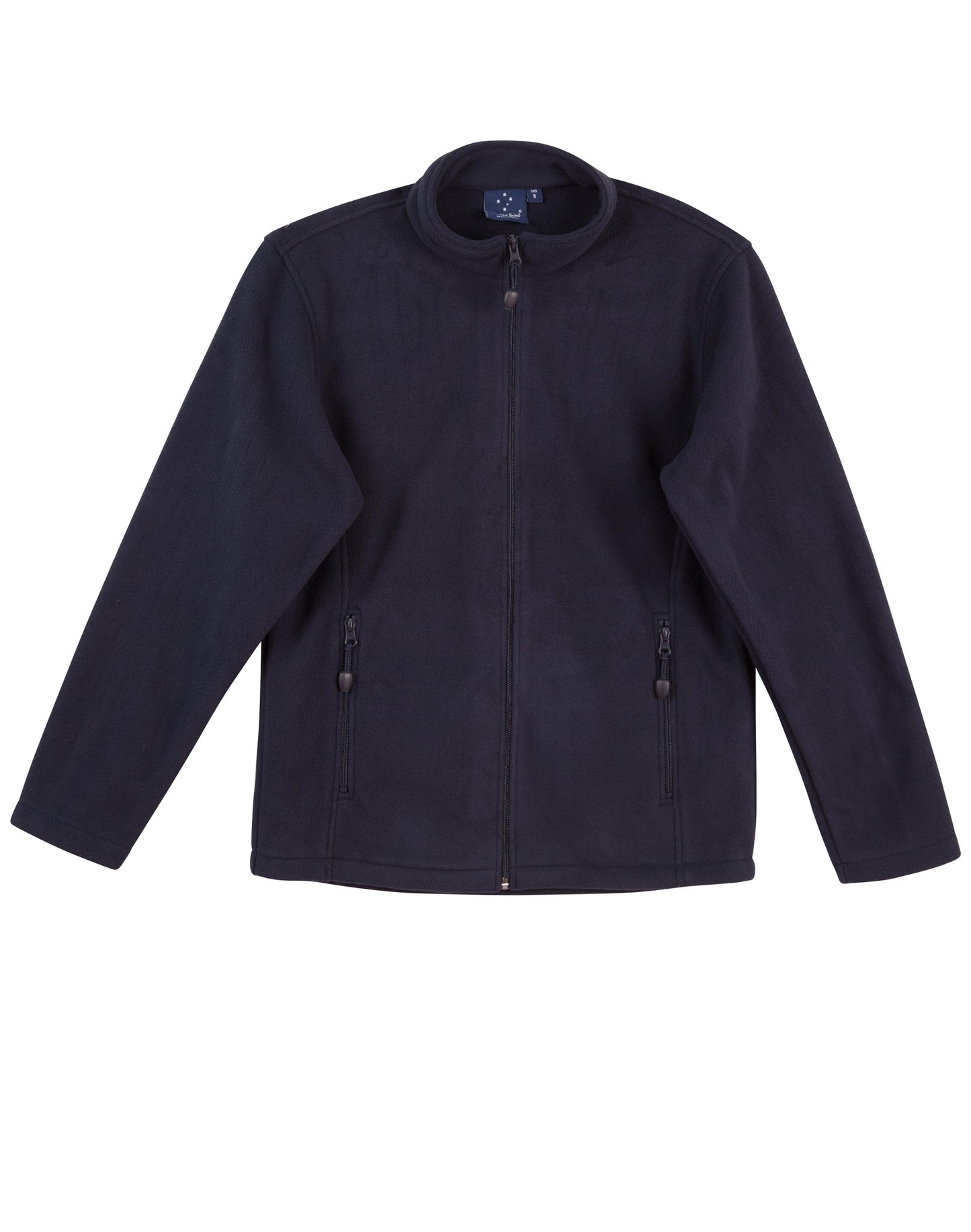 Mens bonded P/F full zip jacket - Navy