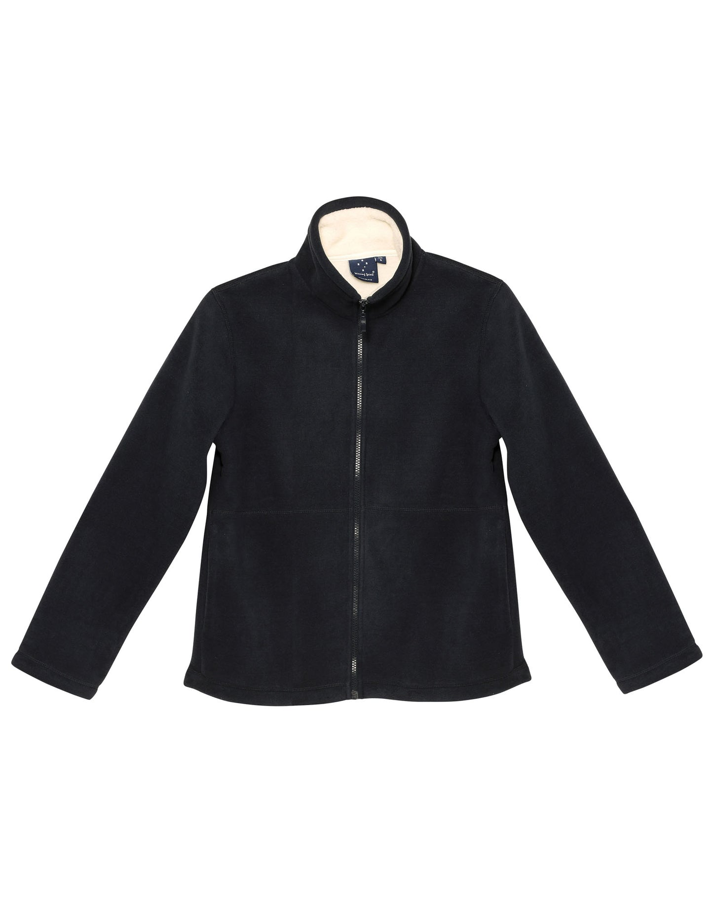 Ladies shepherd p/f jacket - Navy/Cream