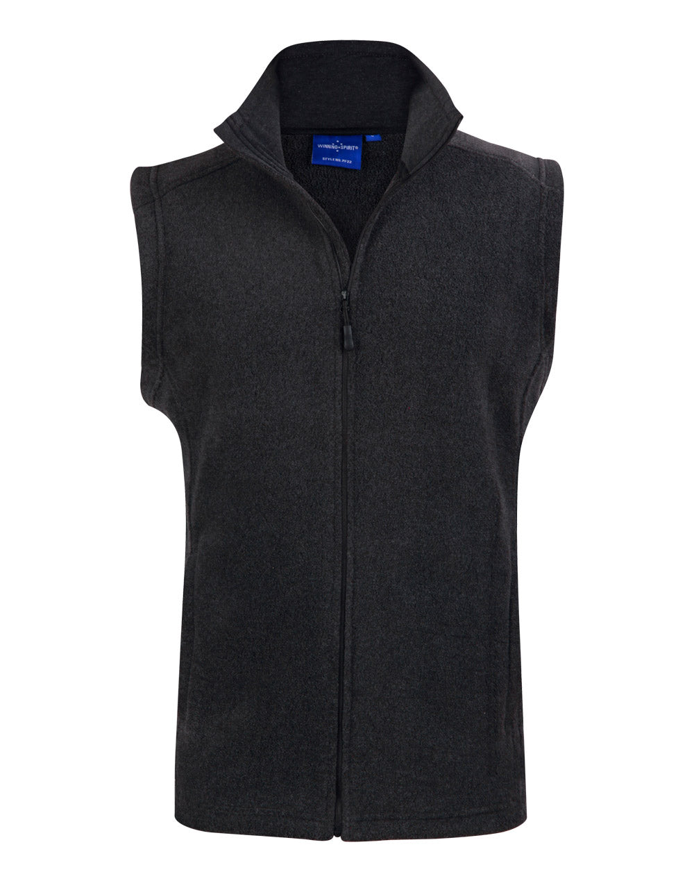 Adult's Polar Fleece Vest - Charcoal