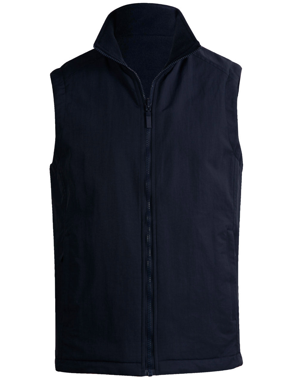 Unisex Reversible Vest - Navy/Navy