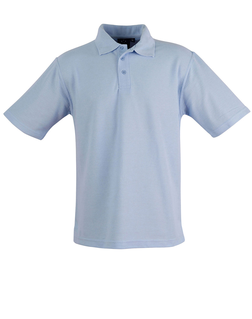 Children's 220gsm poly/cotton pique - Skyblue