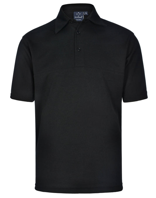 Men's CoolDry short sleeve polo - Black