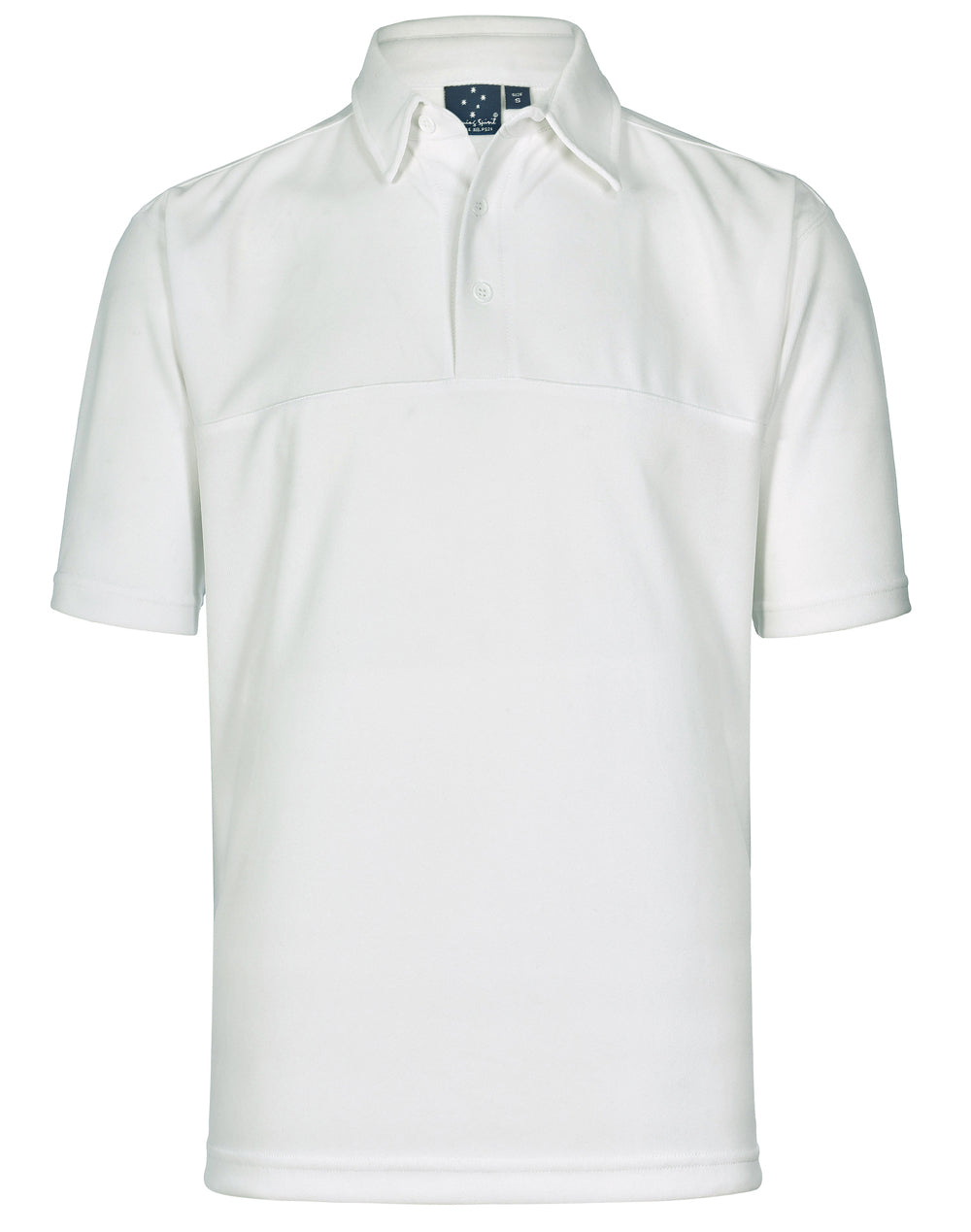 Men's CoolDry short sleeve polo - White