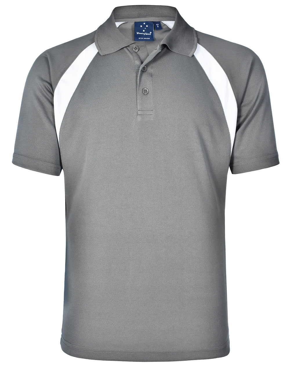 Men's Cooldry Tri-colours - Grey/White/Black