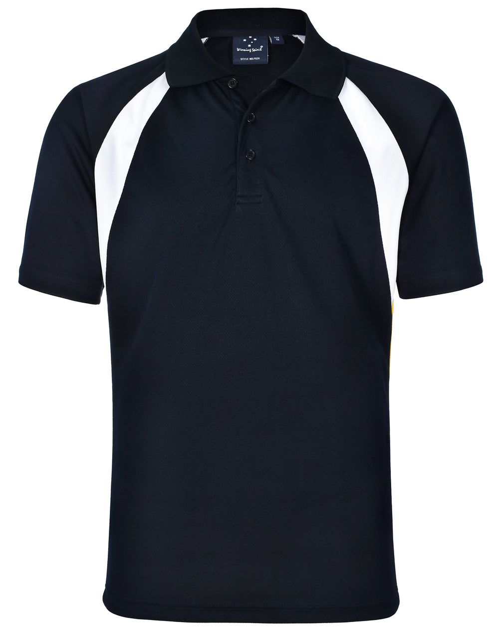 Men's Cooldry Tri-colours - Navy/White/Gold
