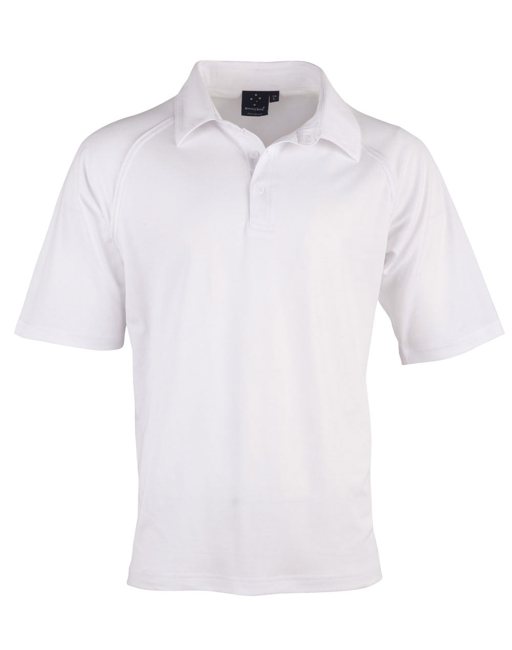Children's Cooldry S/S polo - White
