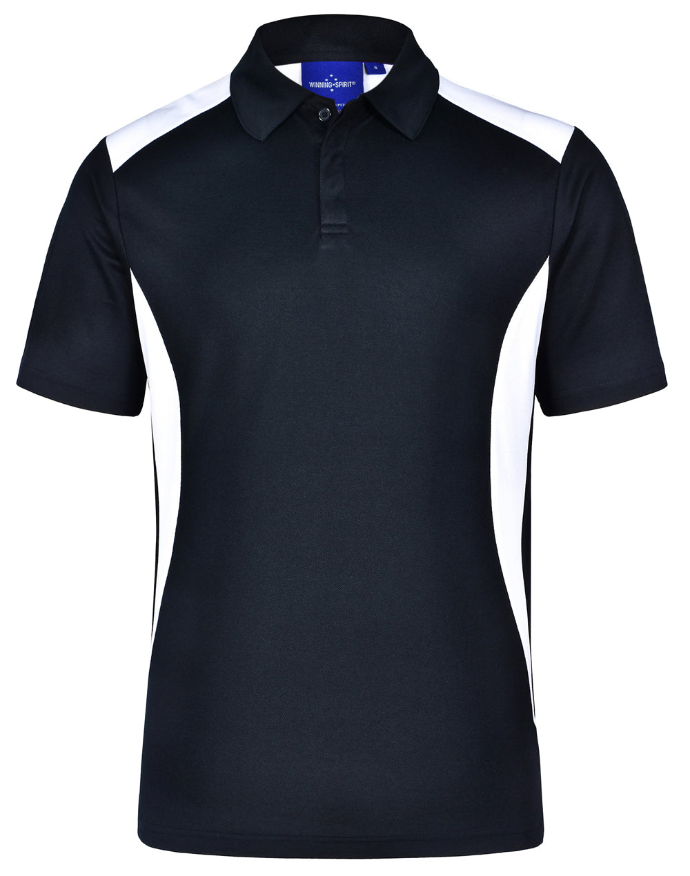 Men's Truedry contrast polo - Navy/White