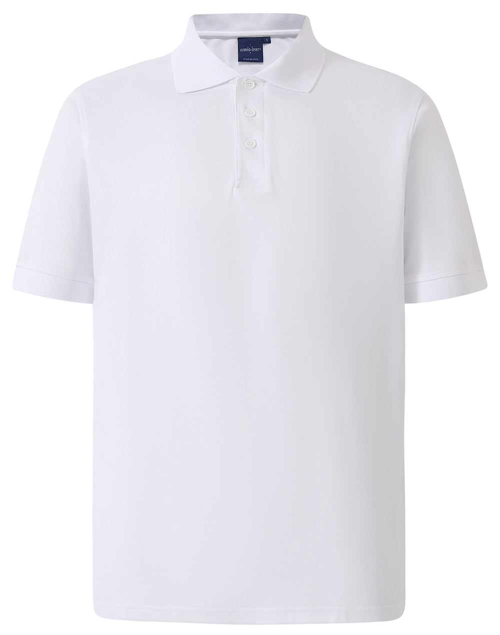Men's Cotton Back Truedry S/S Polo - White