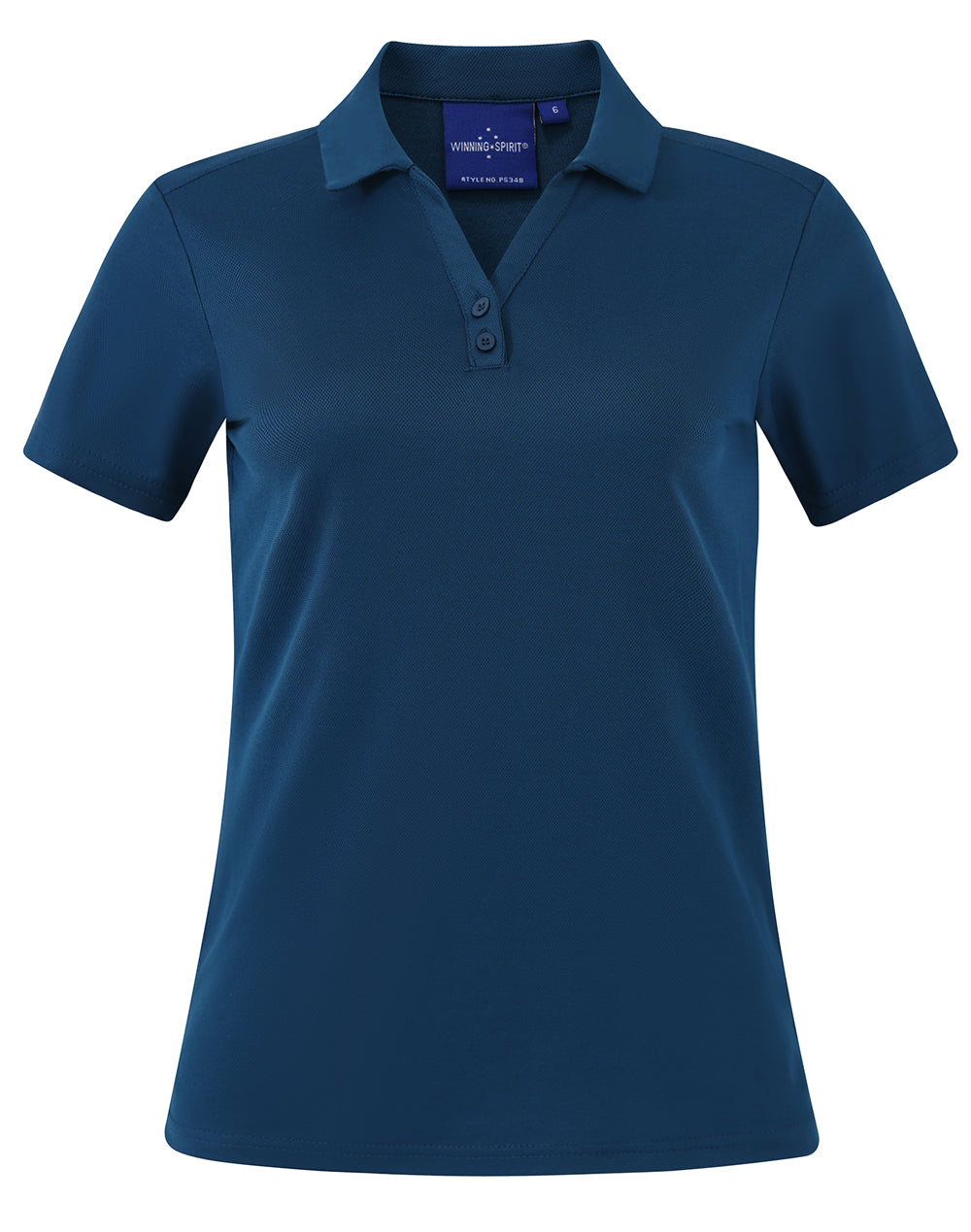 Ladies' Cotton Back Truedry S/S Polo - Ocean Blue