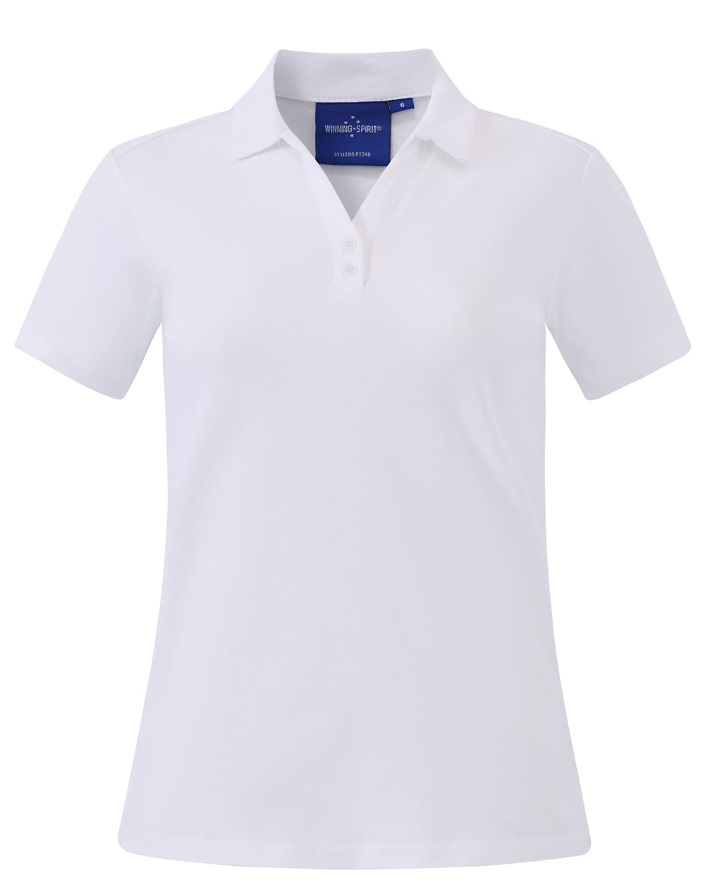 Ladies' Cotton Back Truedry S/S Polo - White