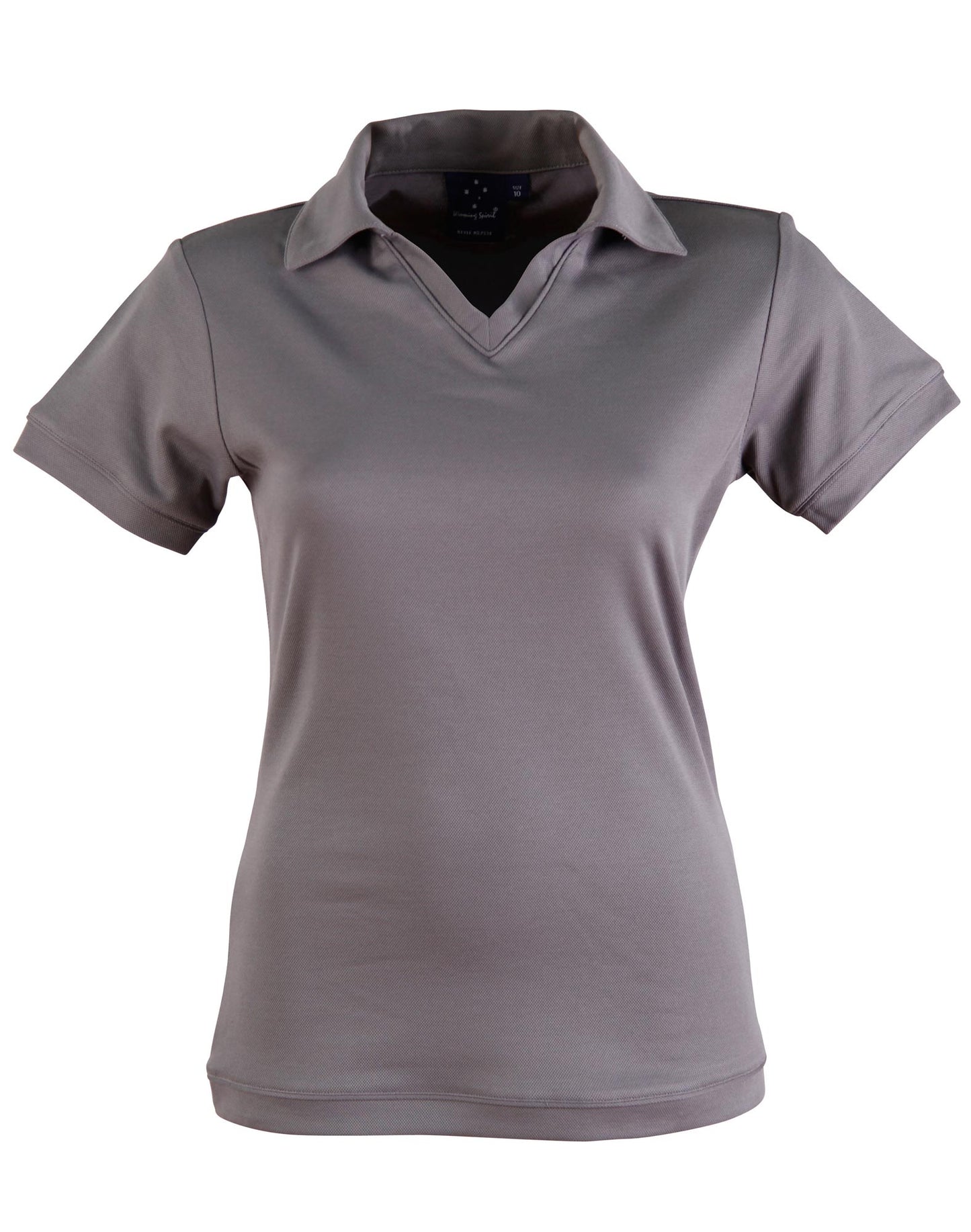 Ladies' Truedry S/S Polo - Steel Grey