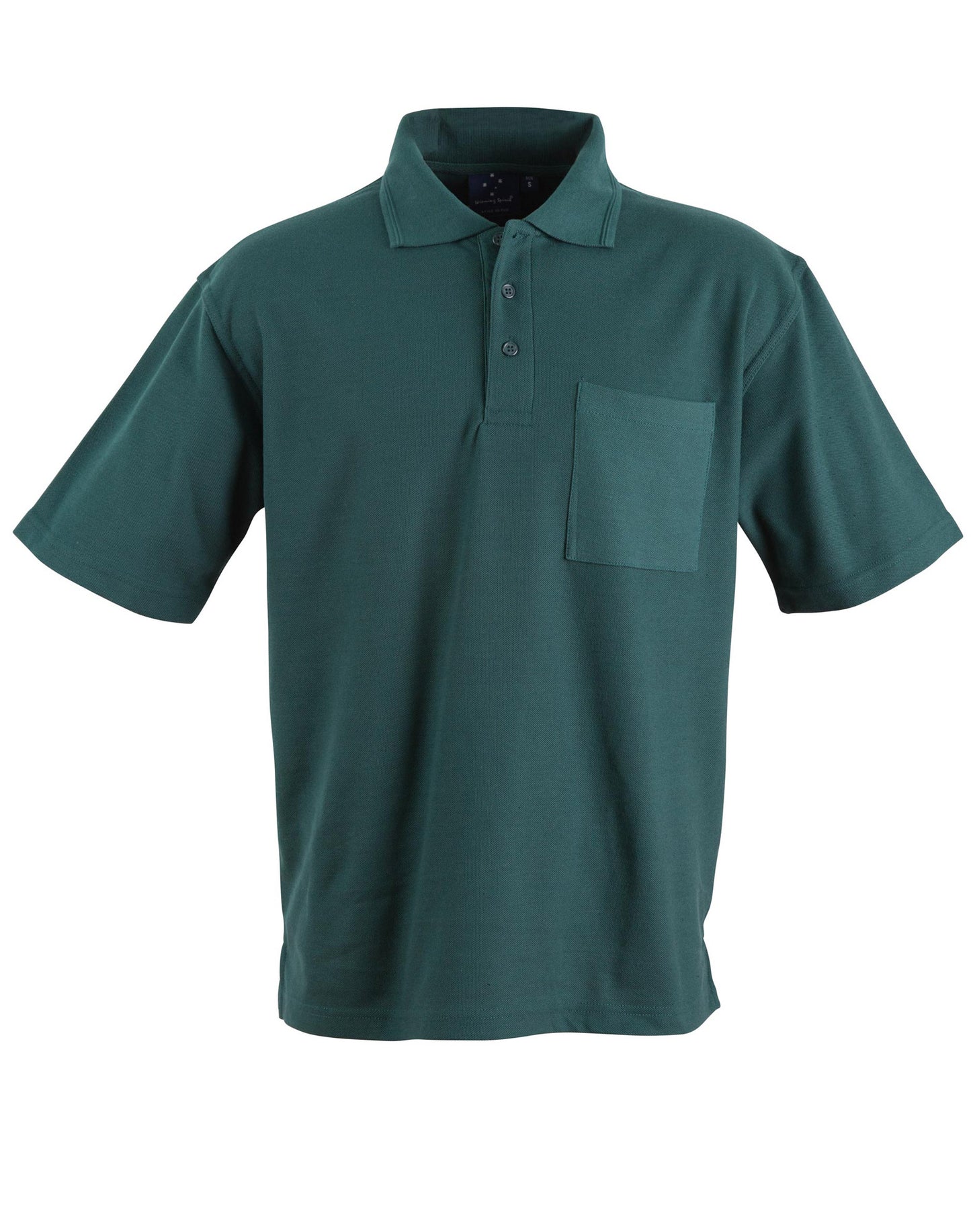 Pocket short sleeve polo - Bottle