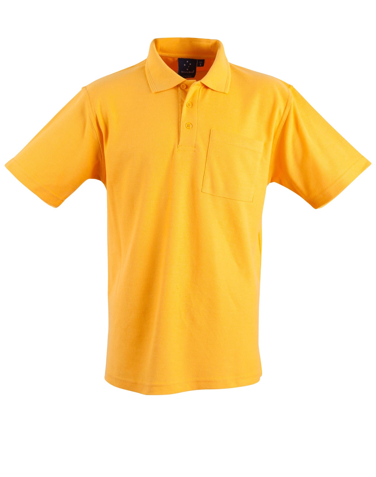 Pocket short sleeve polo - Gold