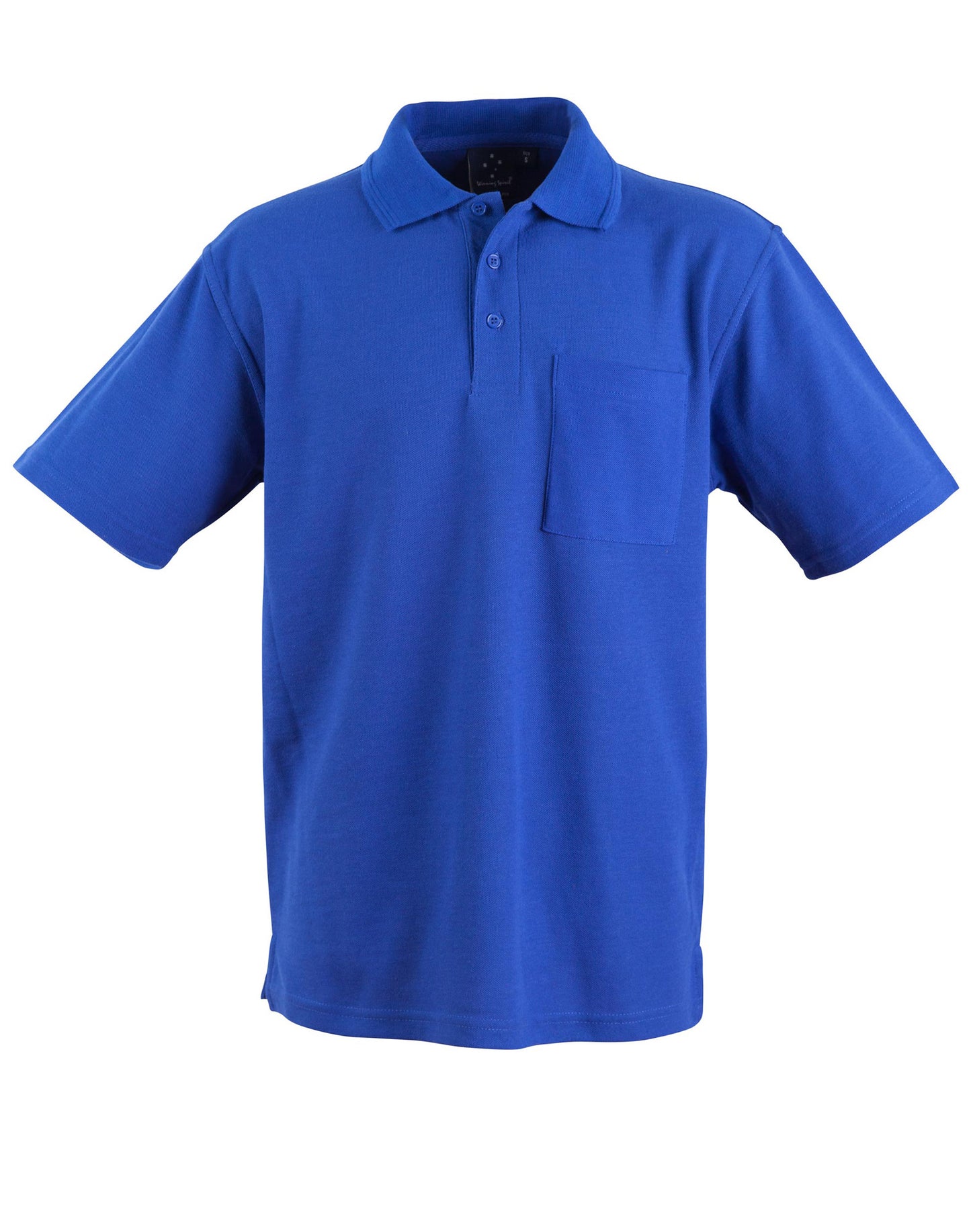 Pocket short sleeve polo - Royal