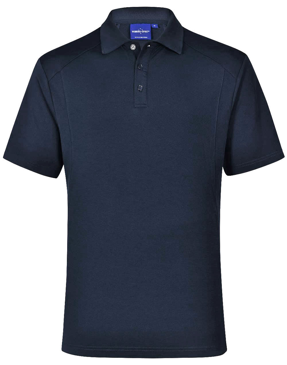 mens bamboo charcoal S/S Polo - Navy