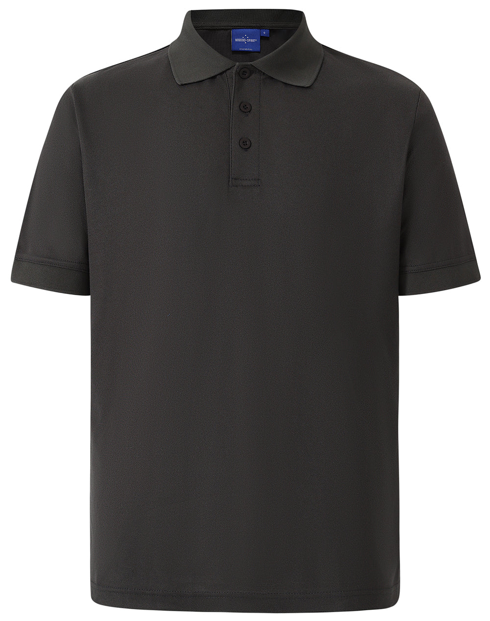Men's Truedry Pique Polo - Charcoal