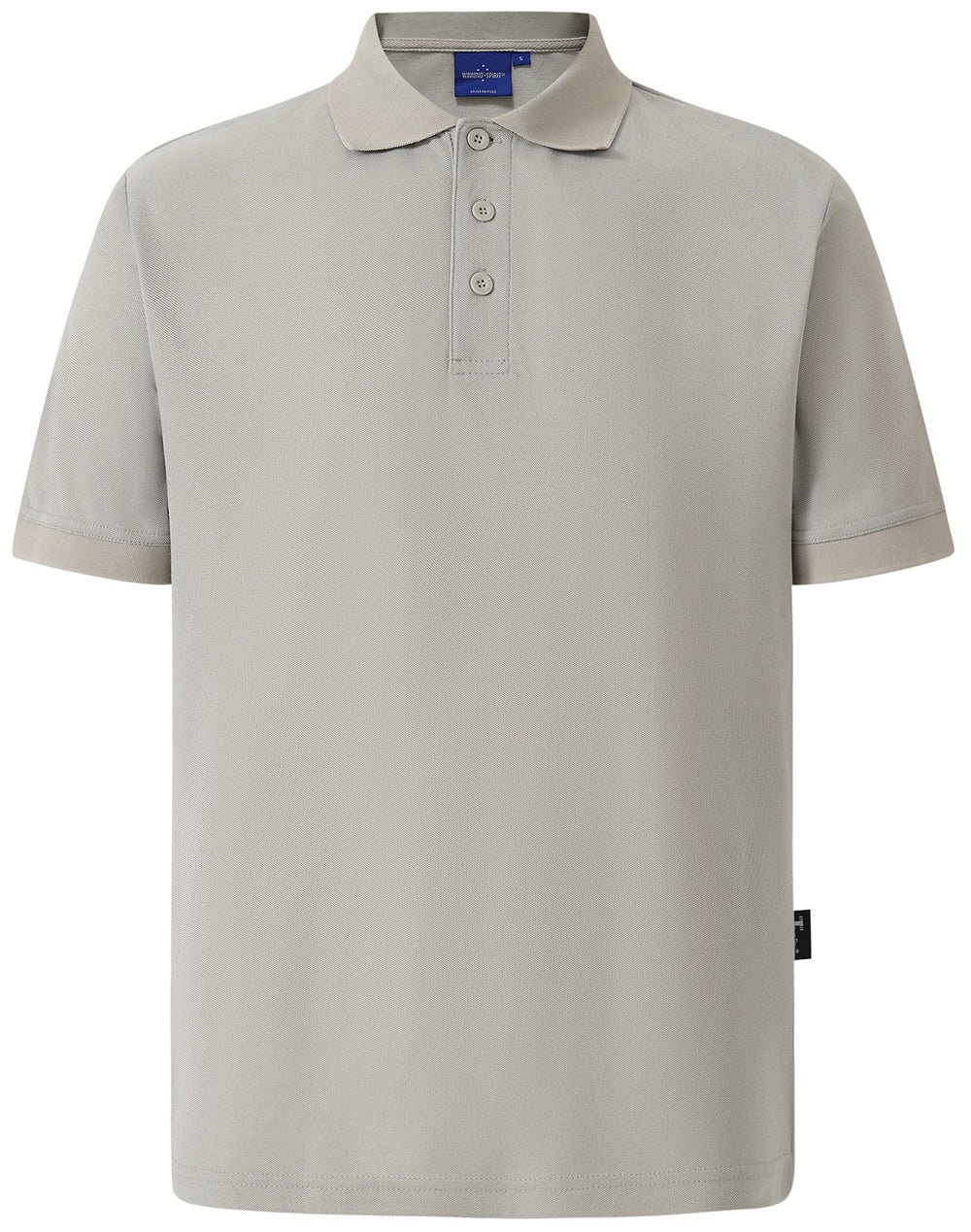 Men's Truedry Pique Polo - Silver Grey
