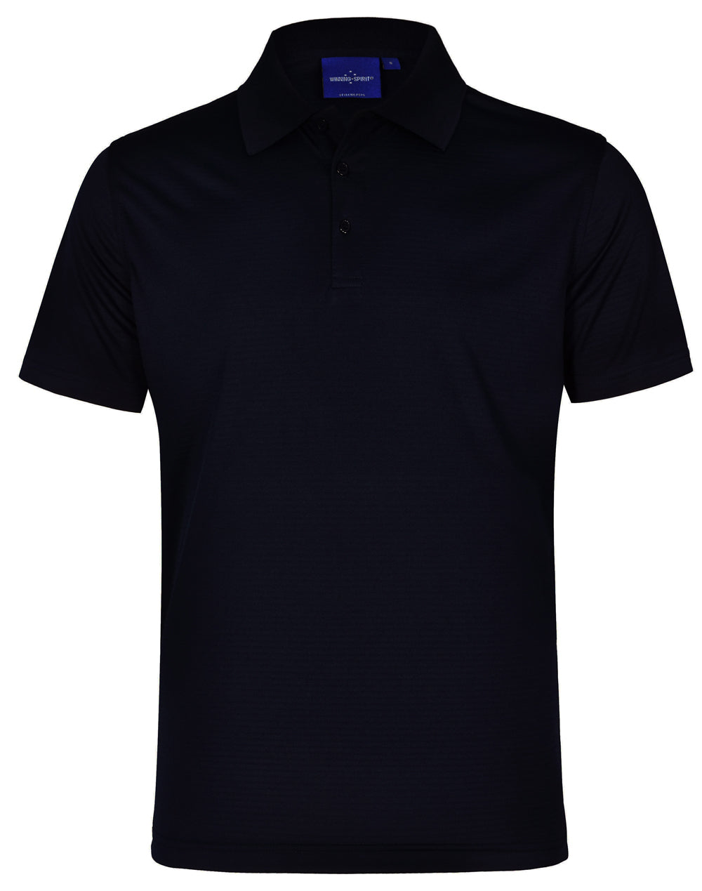 Men's Cooldry Textured Polo - Black