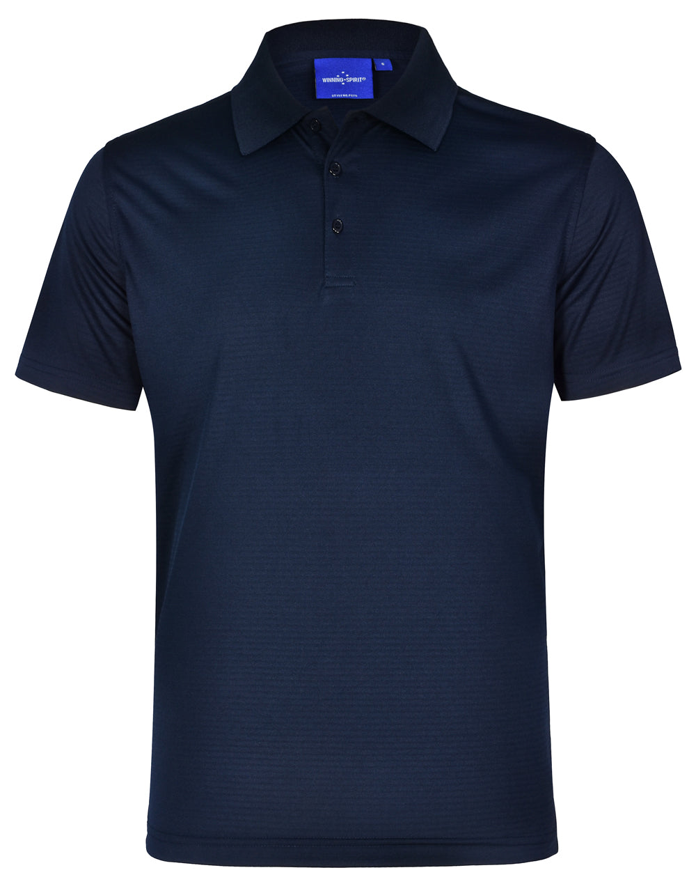 Men's Cooldry Textured Polo - Navy