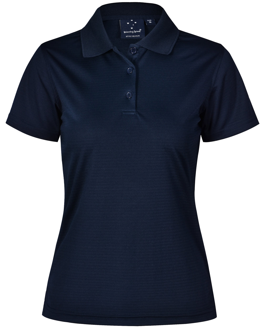 Ladies' Cooldry Textured Polo - Navy