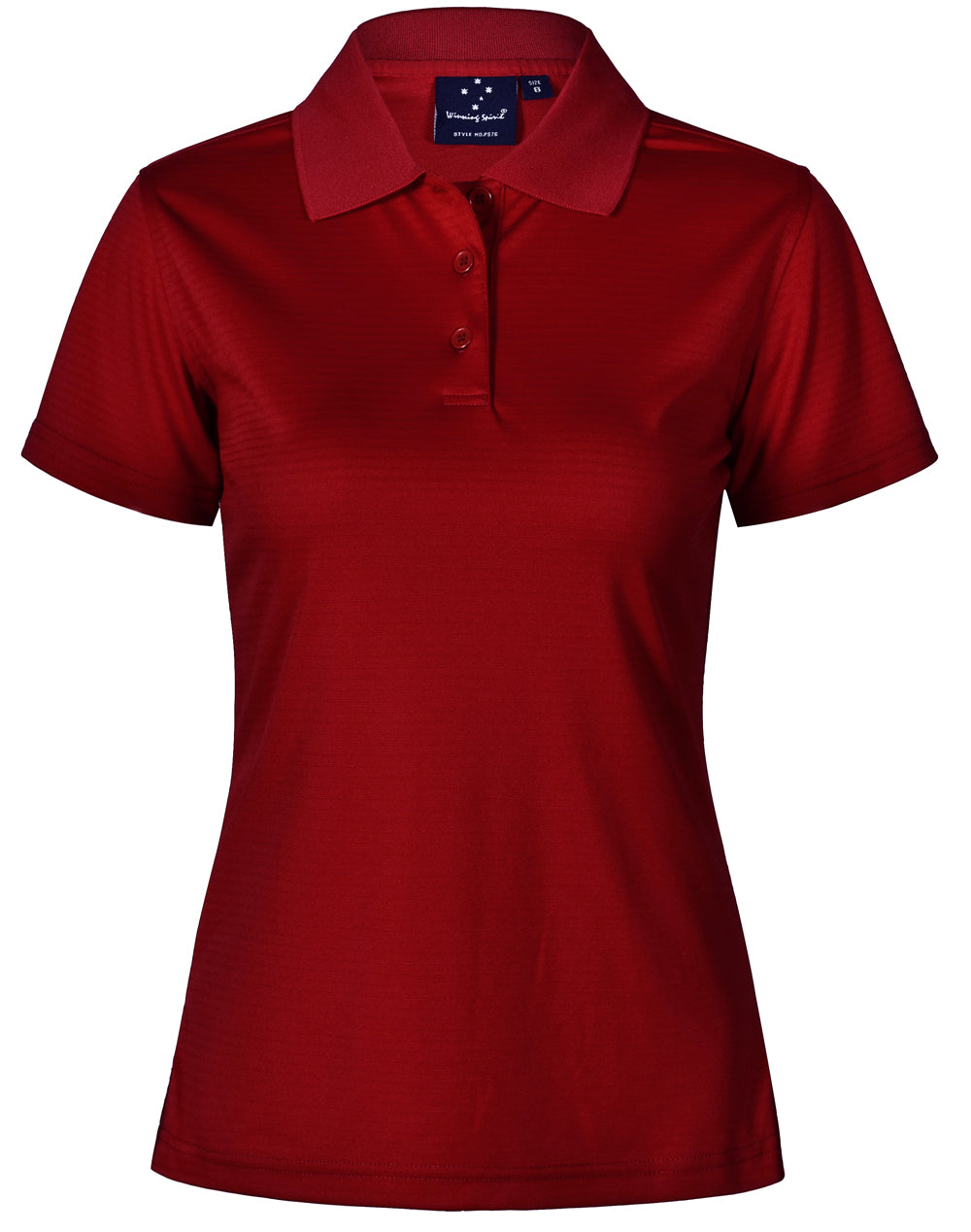 Ladies' Cooldry Textured Polo - Red