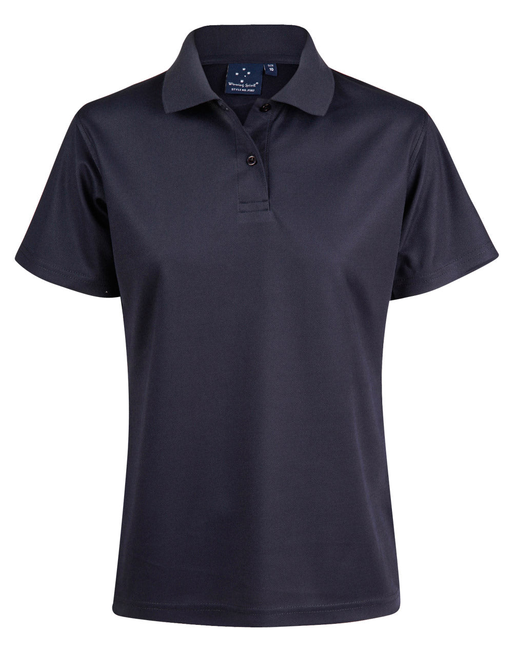 Ladies' Cooldry Pique Soild Colour S/S Polo - Navy