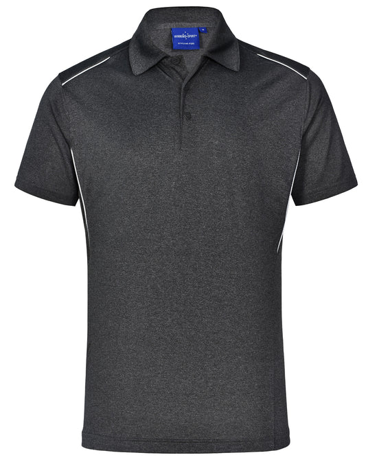 Men's Ultra Dry Cationic Short Sleeve Polo - Black