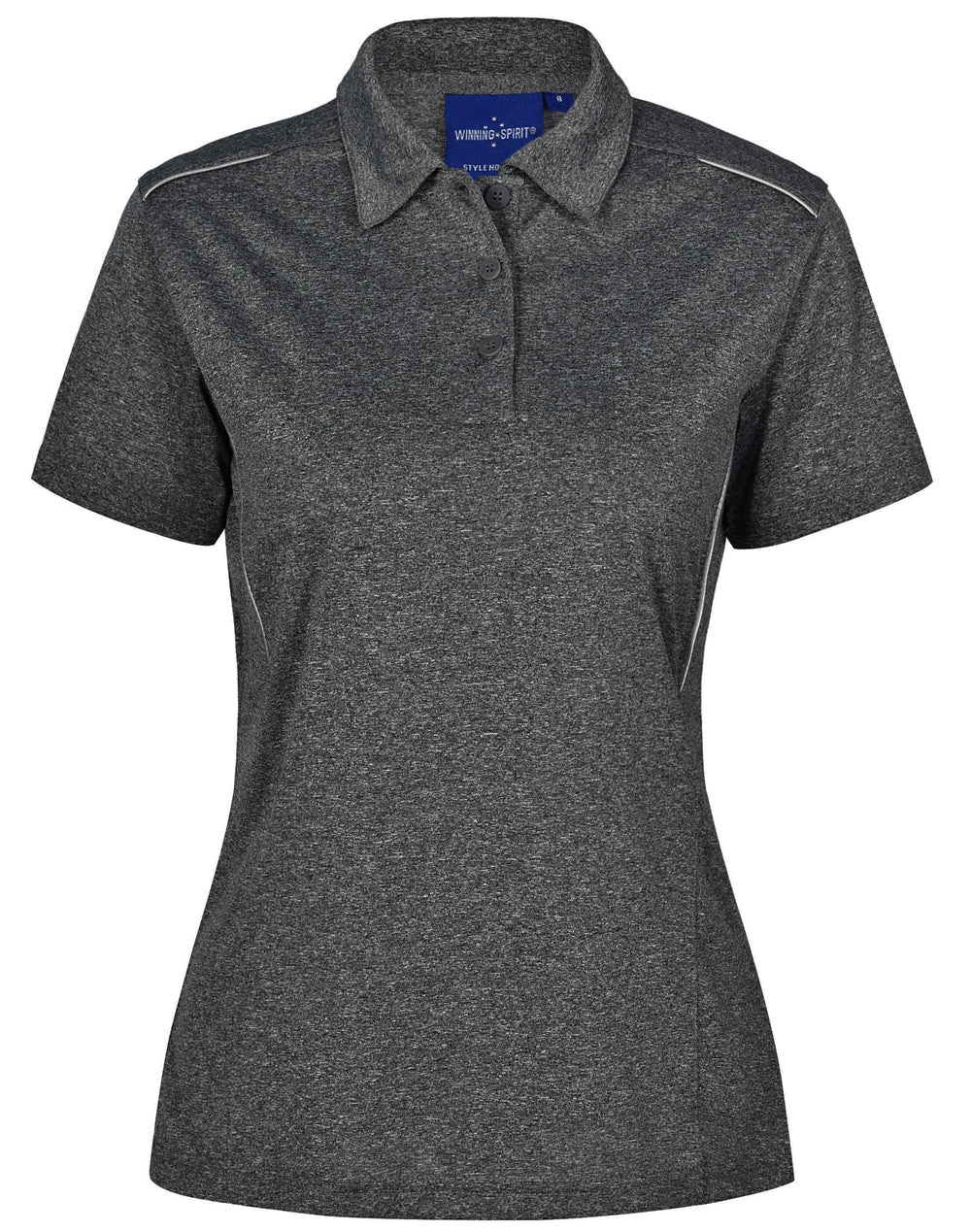 Ladies' Ultra Dry Cationic Short Sleeve Polo - Black