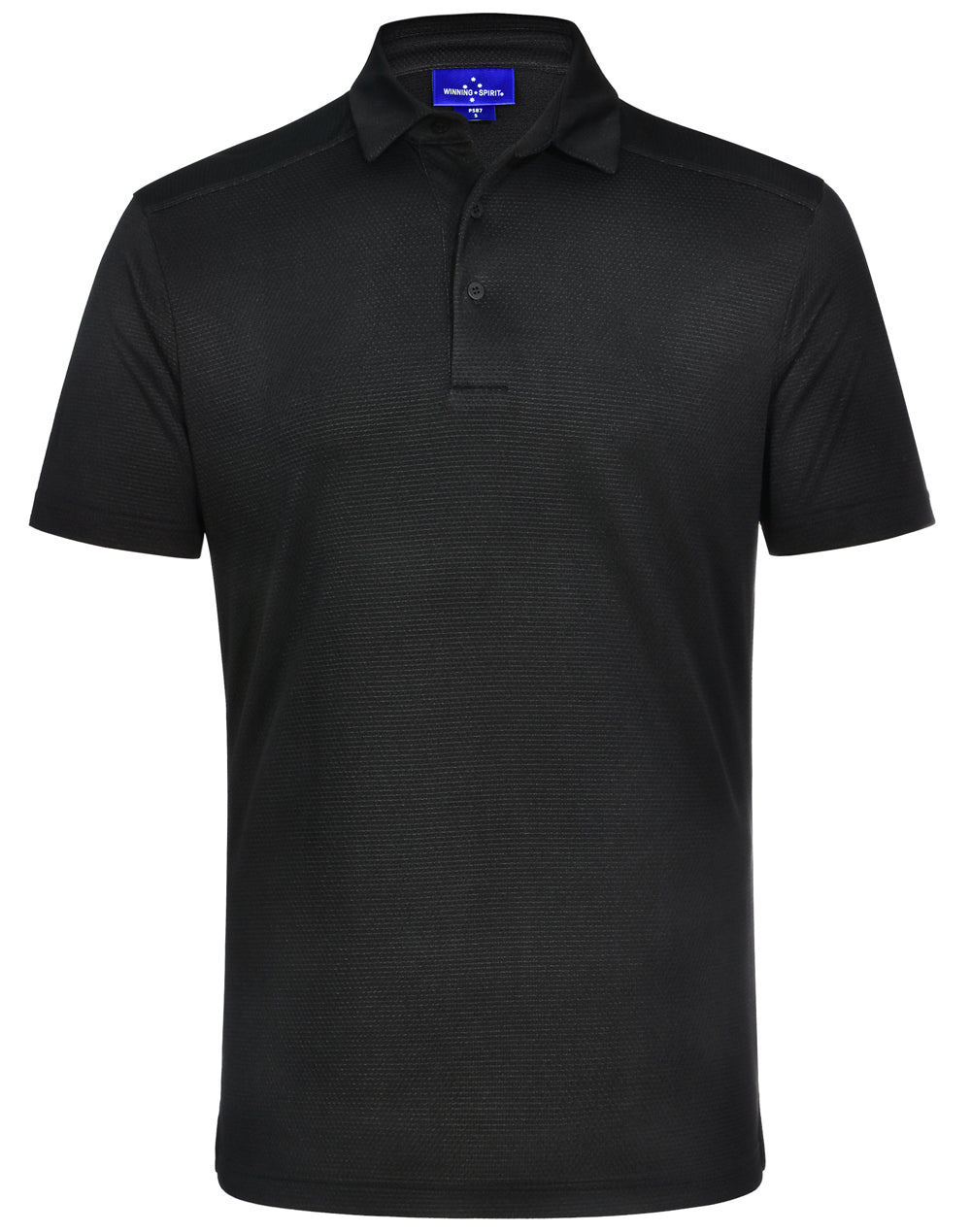 Men's Bamboo Charcoal Corporate S/S Polo - Black