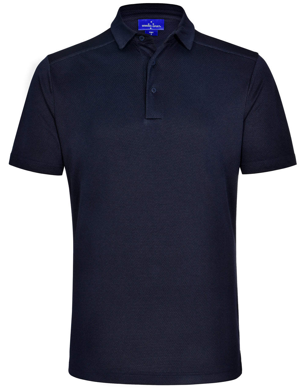 Men's Bamboo Charcoal Corporate S/S Polo - Navy