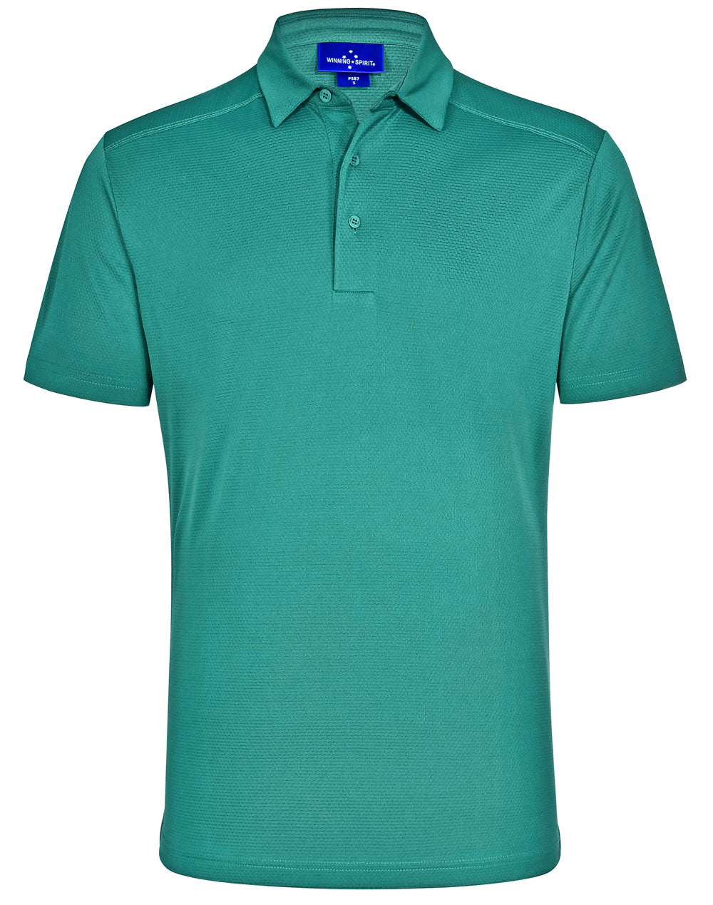 Men's Bamboo Charcoal Corporate S/S Polo - Teal