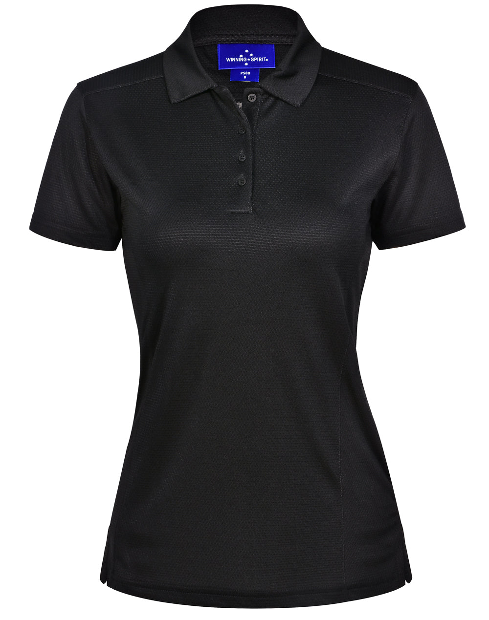 Ladies' Bamboo Charcoal Corporate S/S Polo - Black