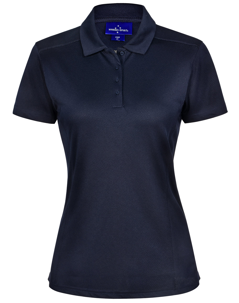 Ladies' Bamboo Charcoal Corporate S/S Polo - Navy