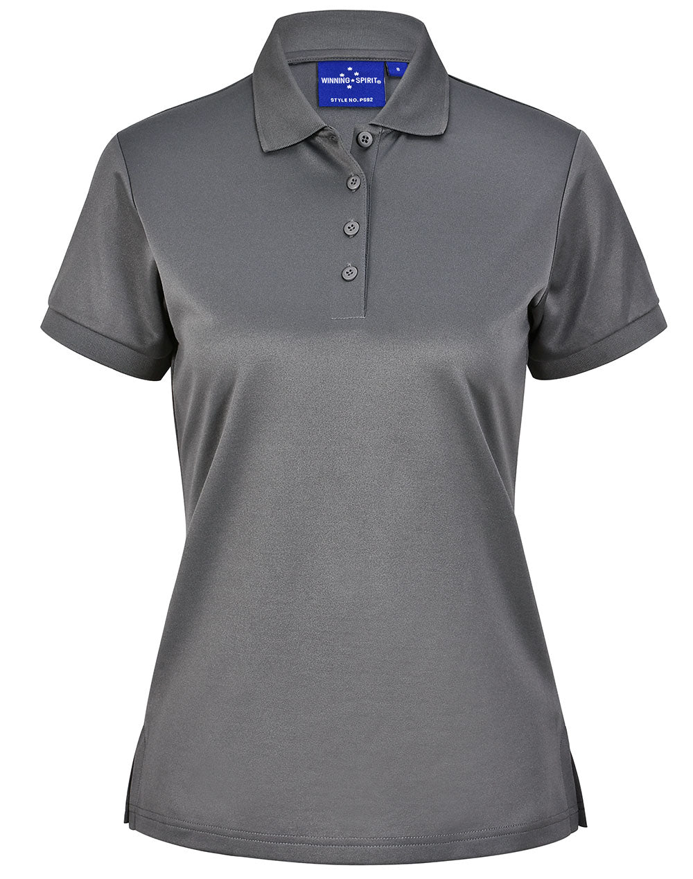 Ladies' Sustainable Poly/Cotton Corporate S/S Polo - Ash