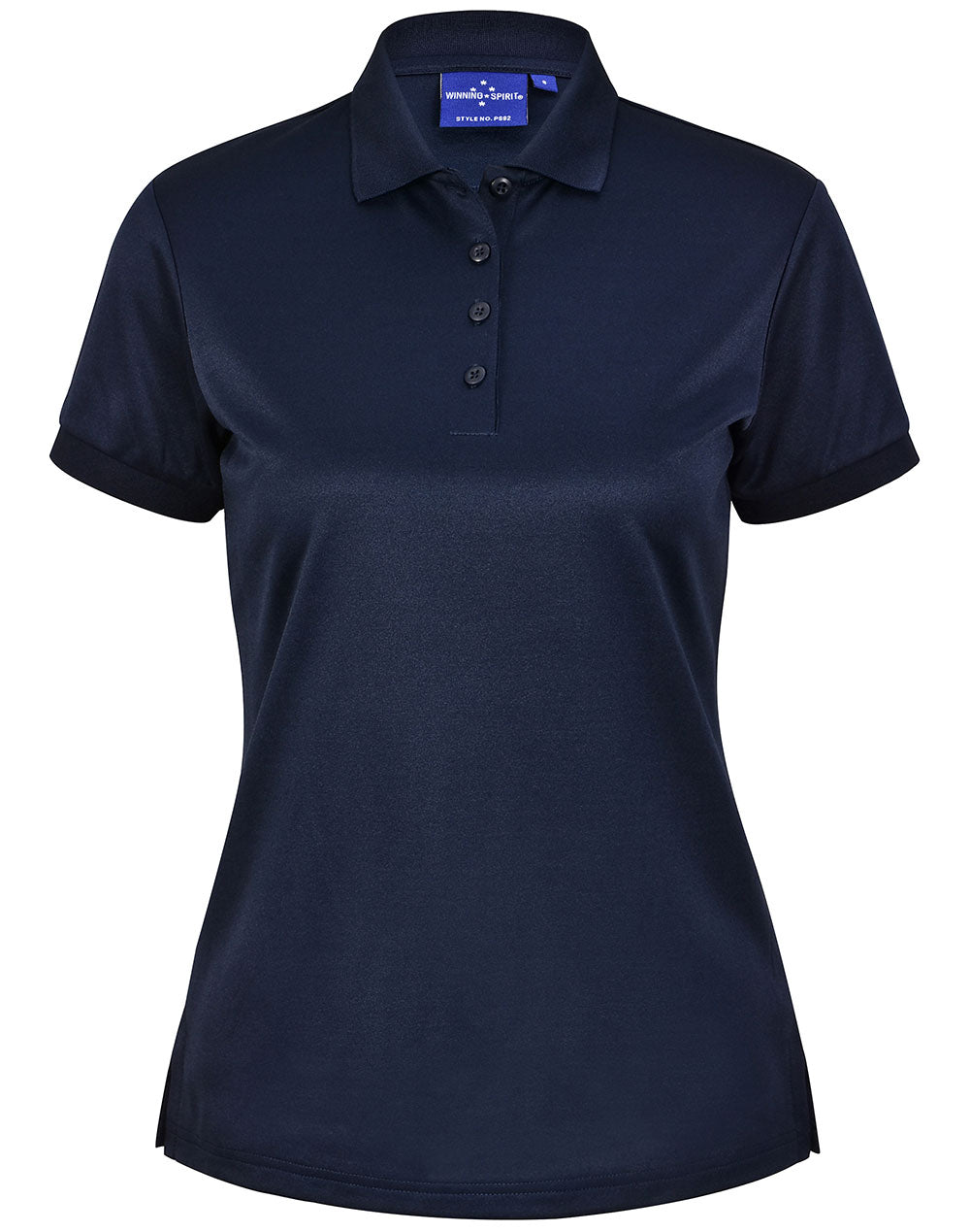 Ladies' Sustainable Poly/Cotton Corporate S/S Polo - Navy