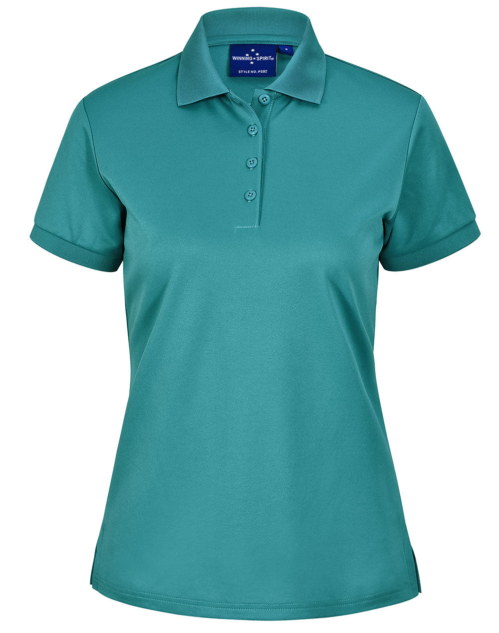 Ladies' Sustainable Poly/Cotton Corporate S/S Polo - Teal